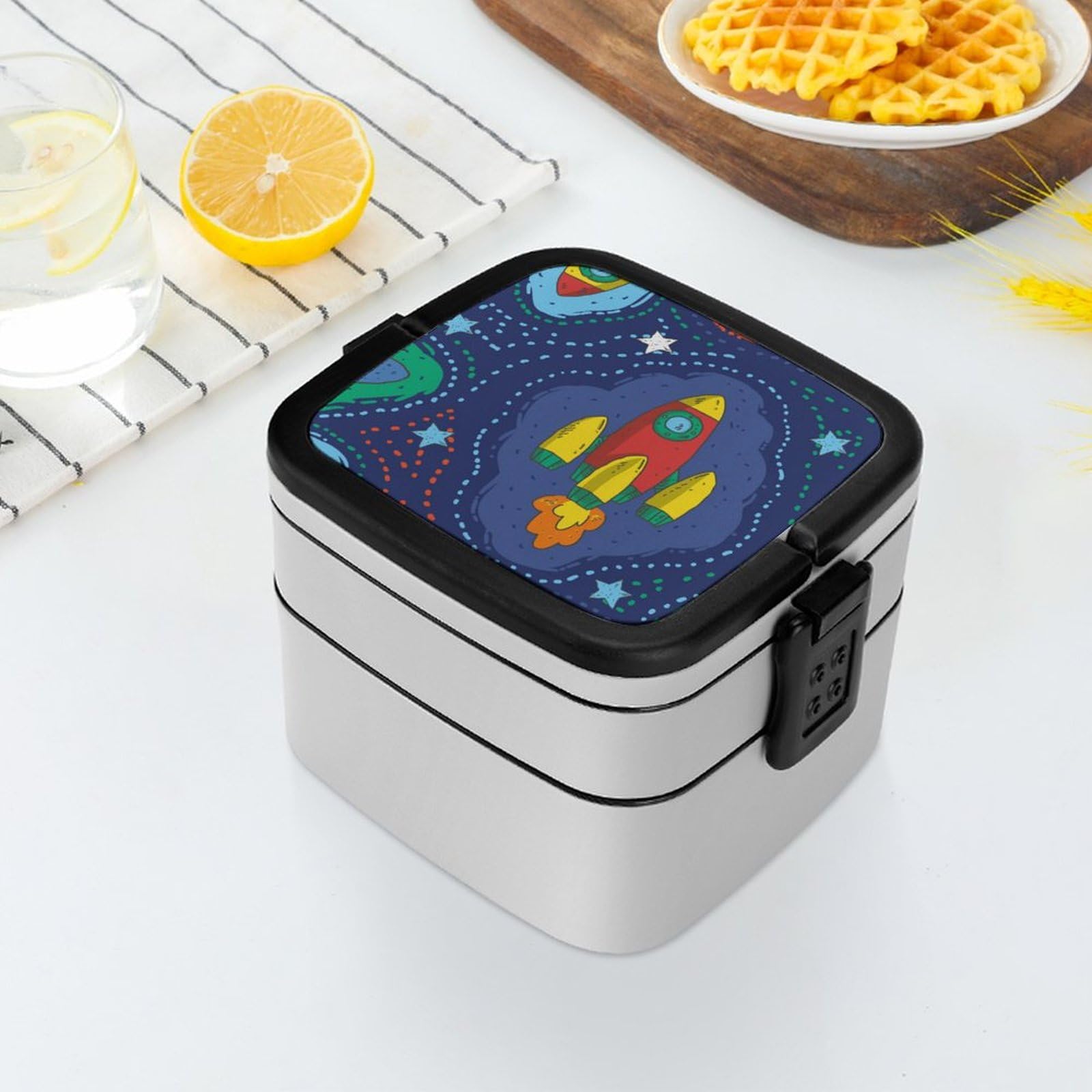 Amazon｜弁当箱 ロケット宇宙船 ランチボックス お弁当箱 弁当盒